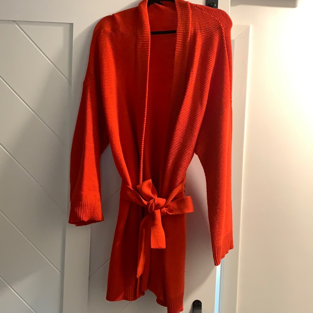 Tie up cardigan